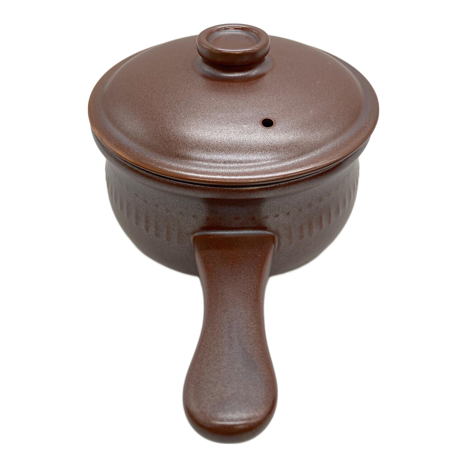 平吉窯 片手鍋 遠赤外線セラミック｜トレファクONLINE