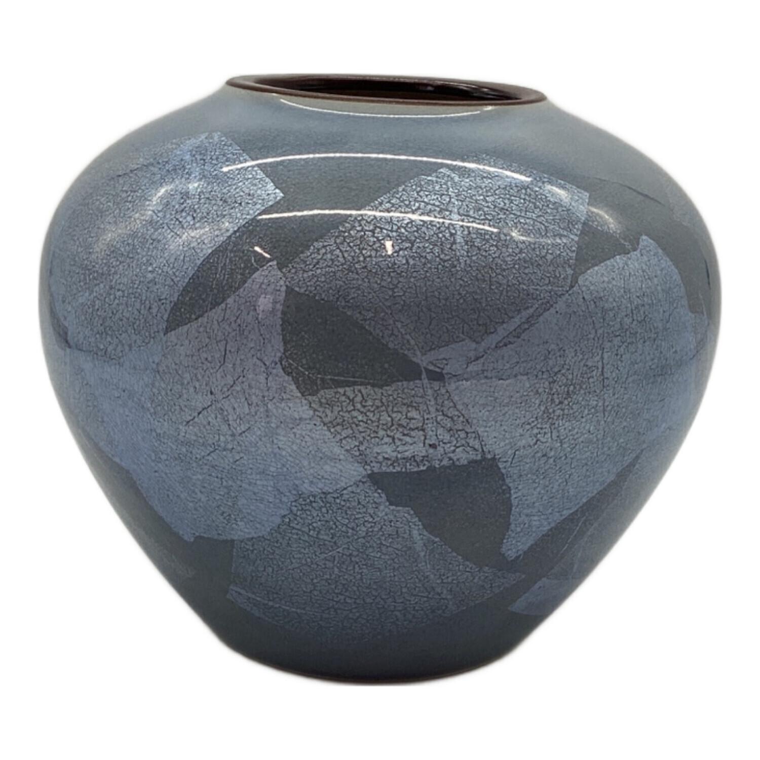 送料無料 時代物 盛上げ雲龍紋三彩花瓶 高さ34cm 送料無料時代物盛上げ