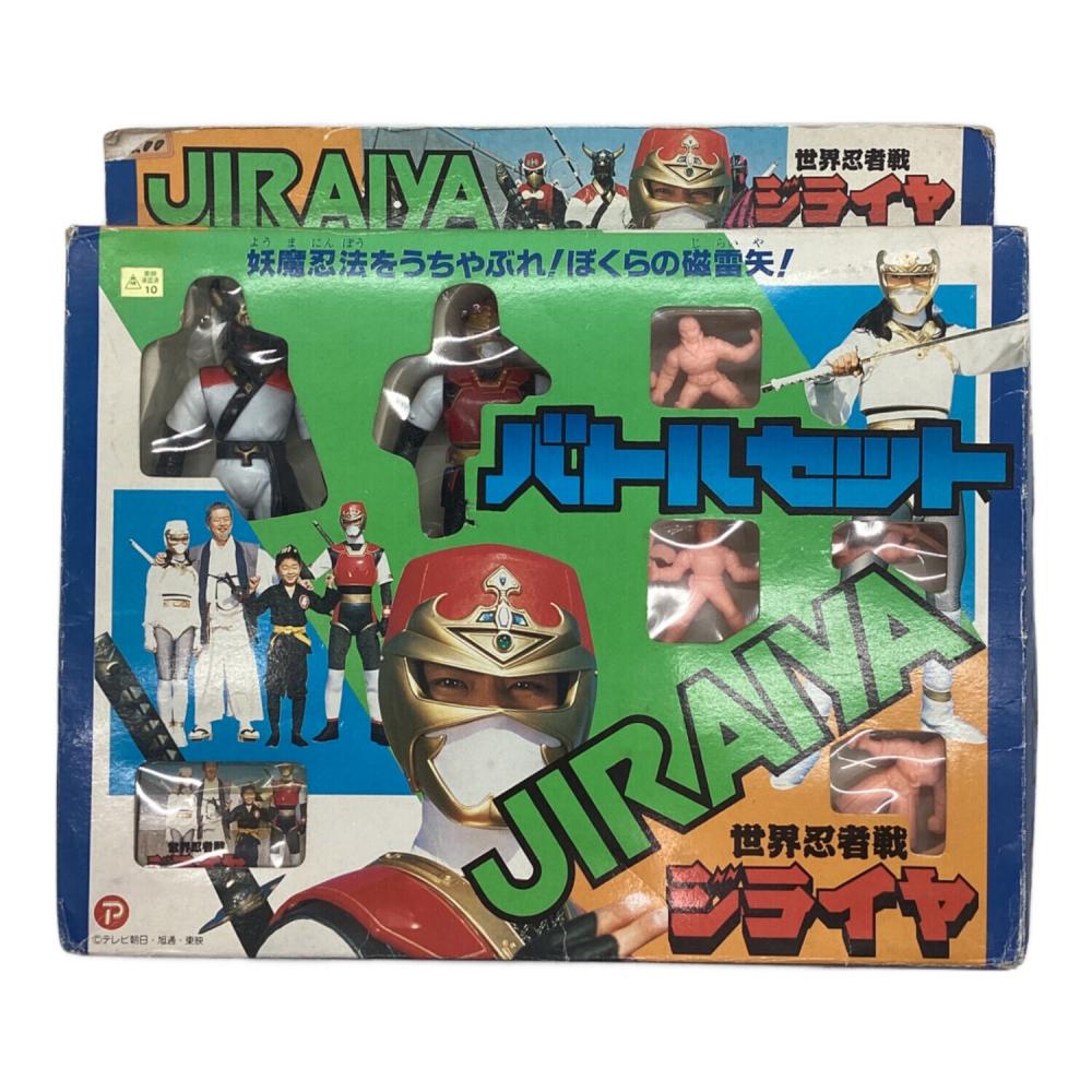 ポピー ソフビフィギュア 世界忍者戦ジライヤ バトルセット