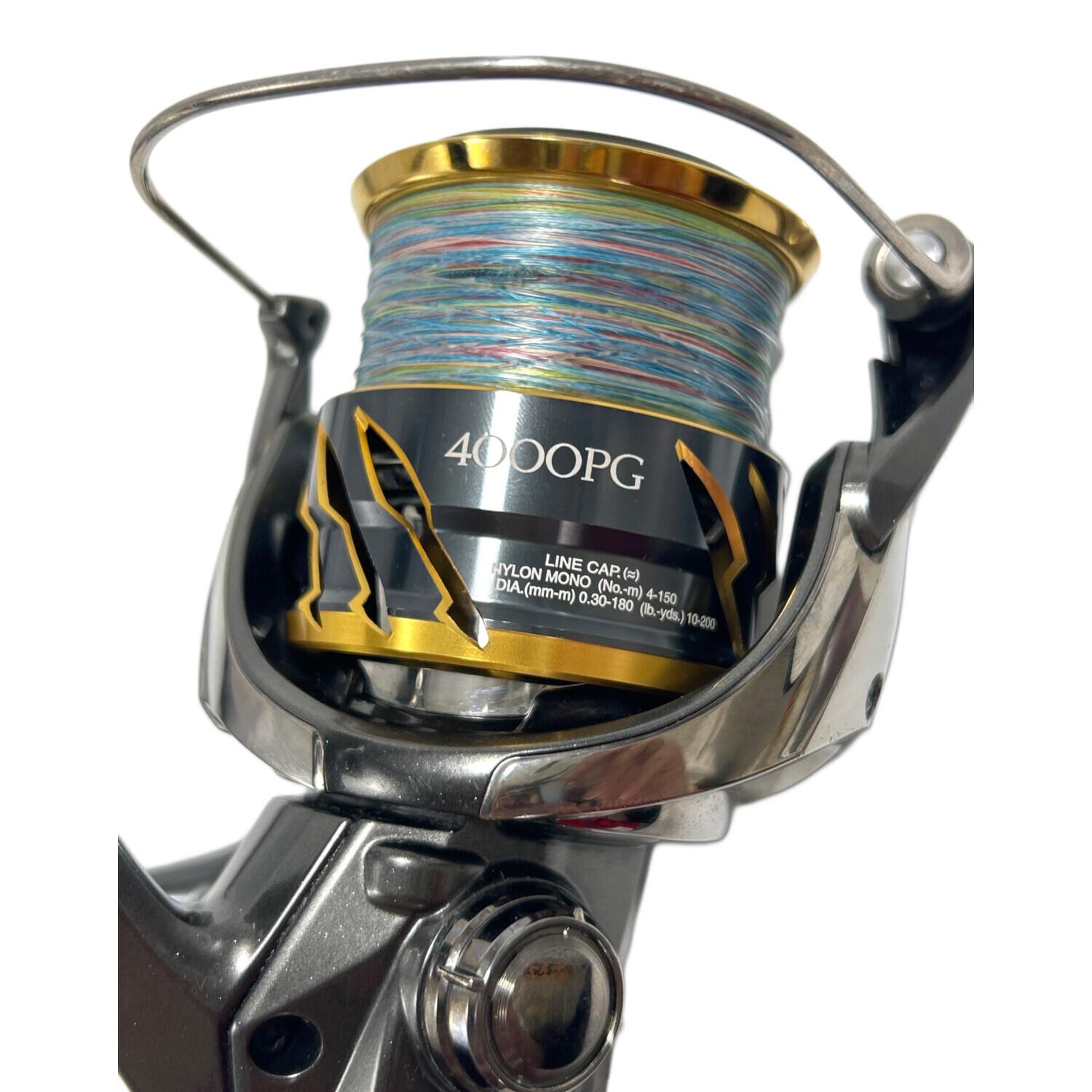 SHIMANO (シマノ) リール 04145 スピニングリール TWIN POWER 4000PG-D