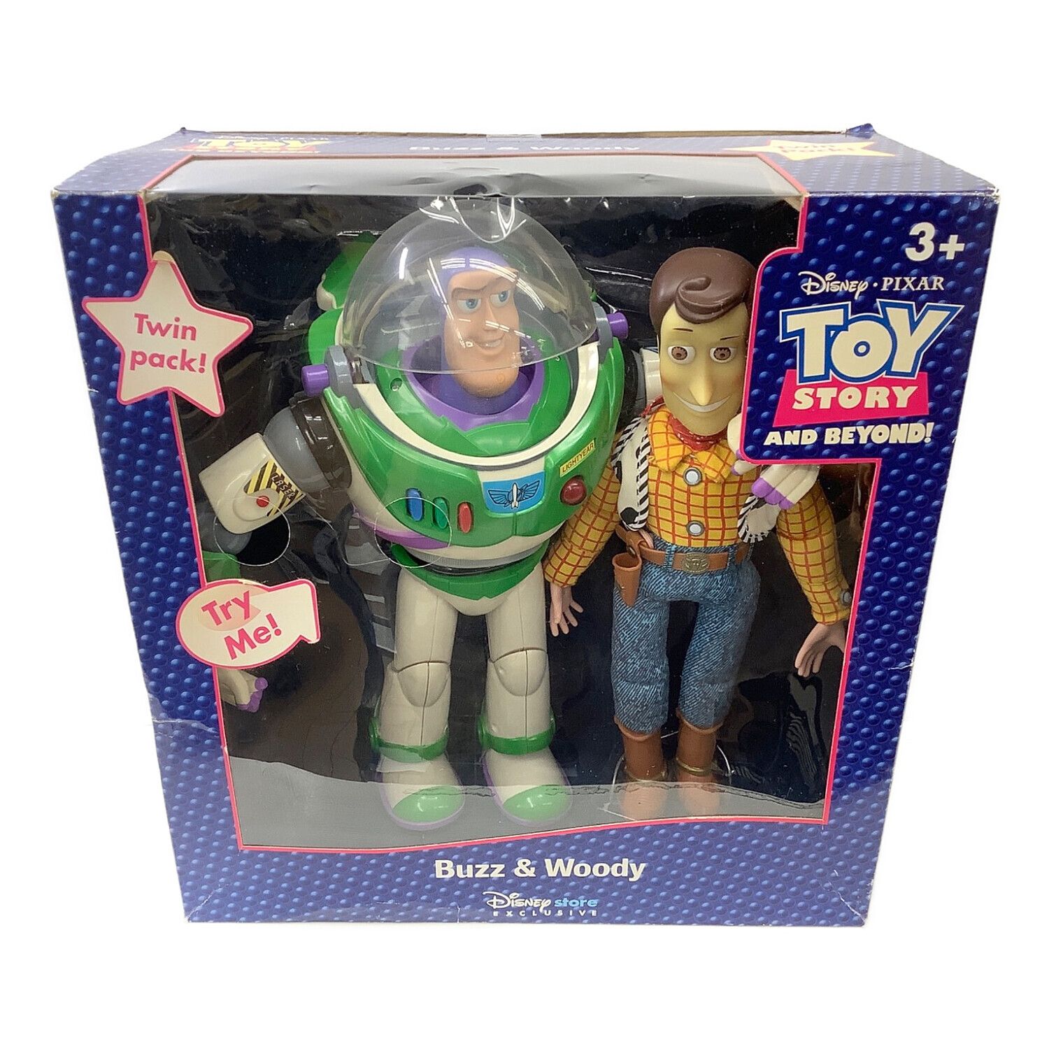 Disney STORE TOY STORY（トイ・ストーリー） Buzz&Woody（バズ