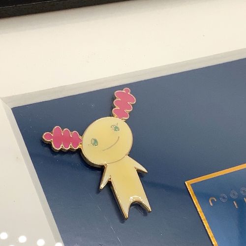 村上隆＊六本木ヒルズ＊ロクロク星人＊ピンバッジ ロクロク星人