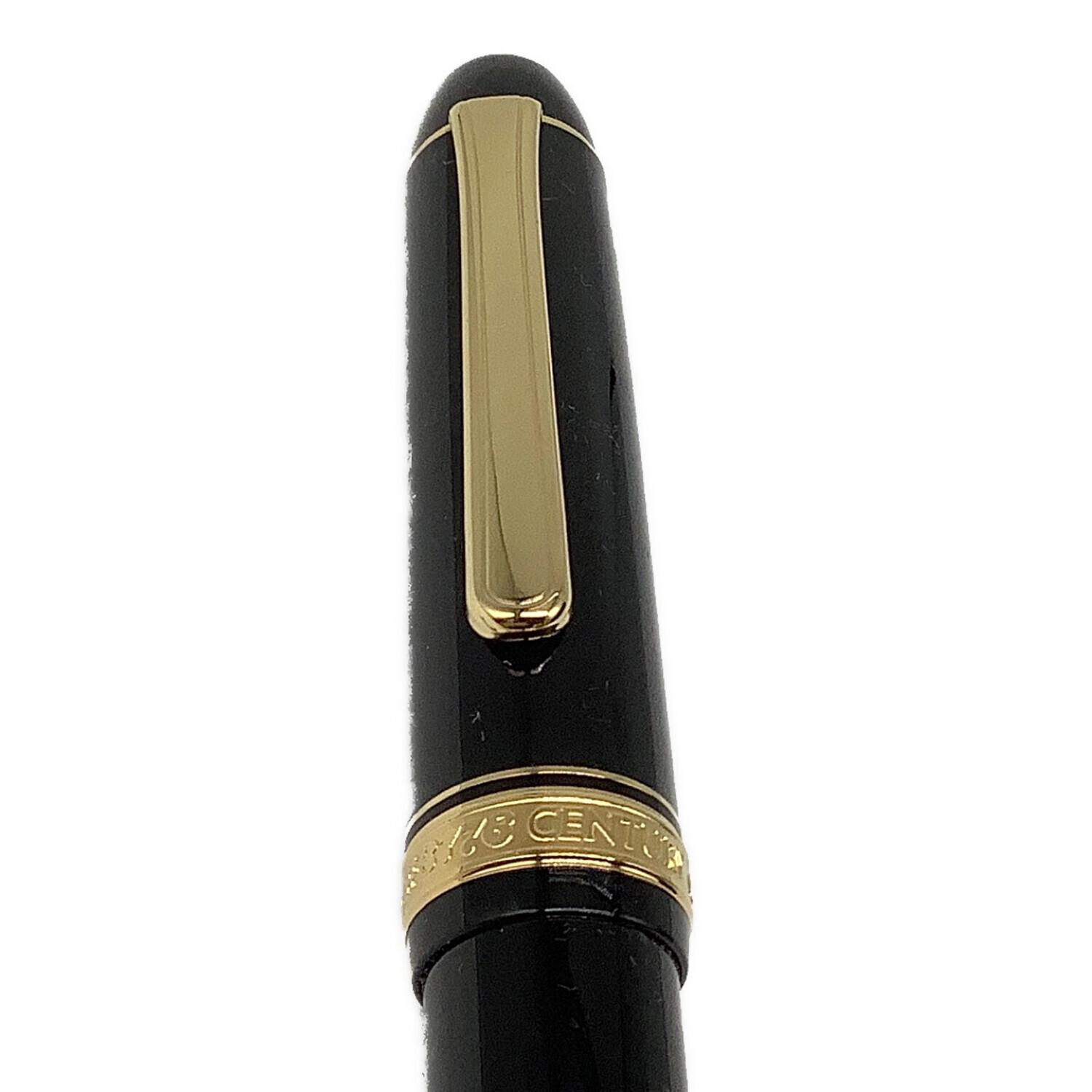 PLATINUM (プラチナ) F 細字 万年筆 PNB-15000 ブラックインブラック