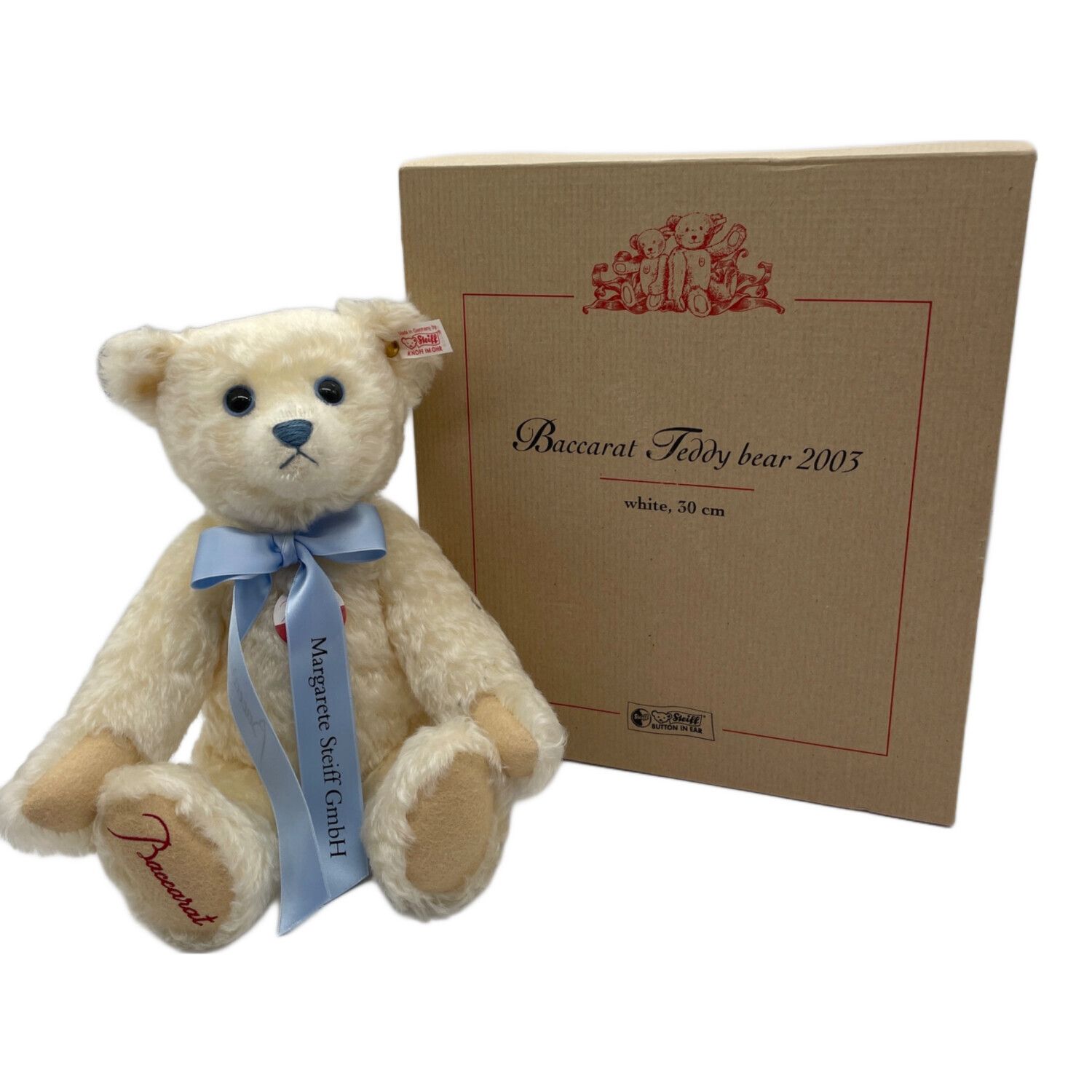 シュタイフ × バカラ クリスタルペンダント テディベア 限定1,000体
