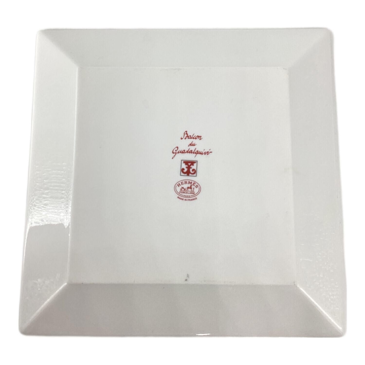HERMES (エルメス) スクエアプレート 15㎝ ガダルキヴィール