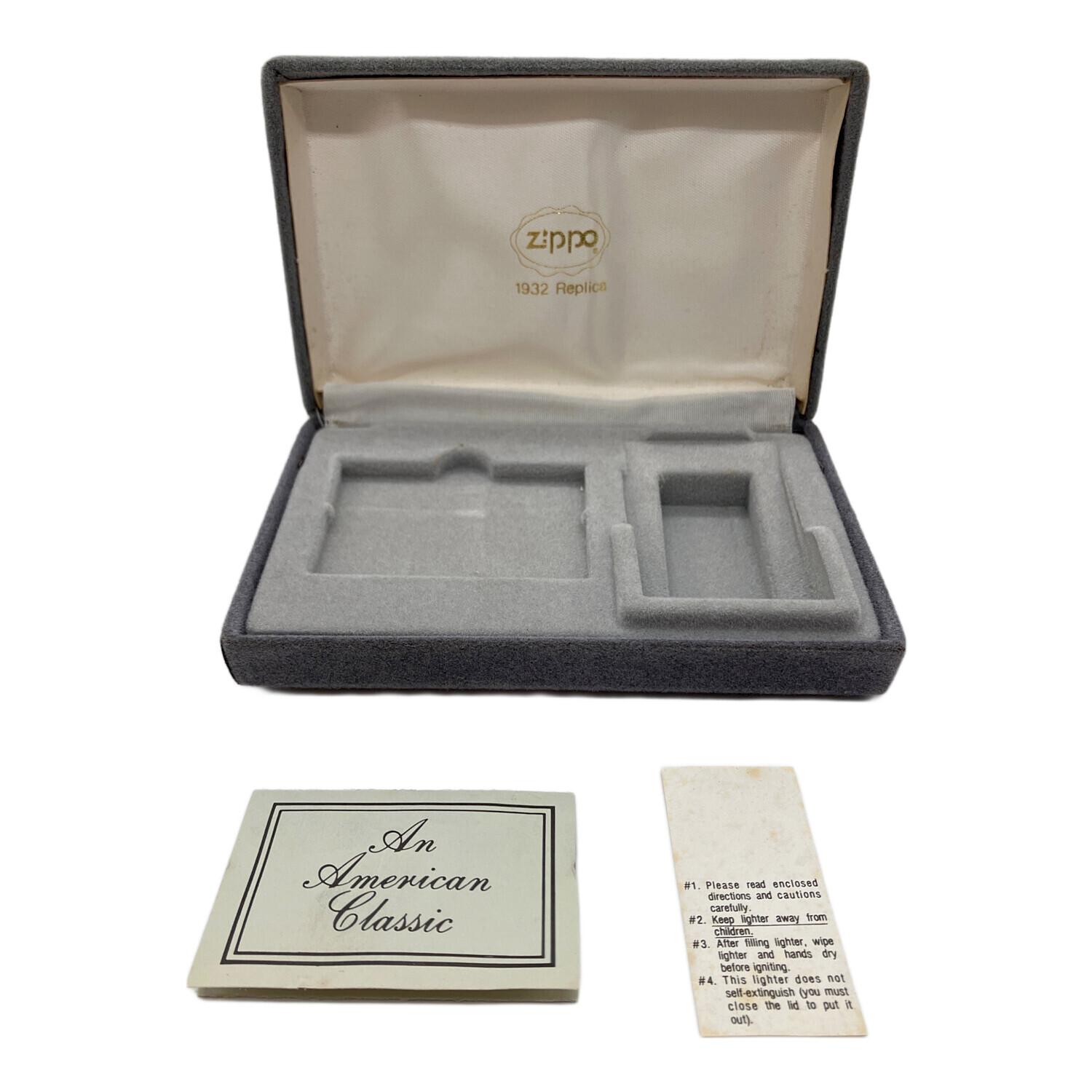 ZIPPO (ジッポ) ライター 1932 レプリカ アメリカンクラシック