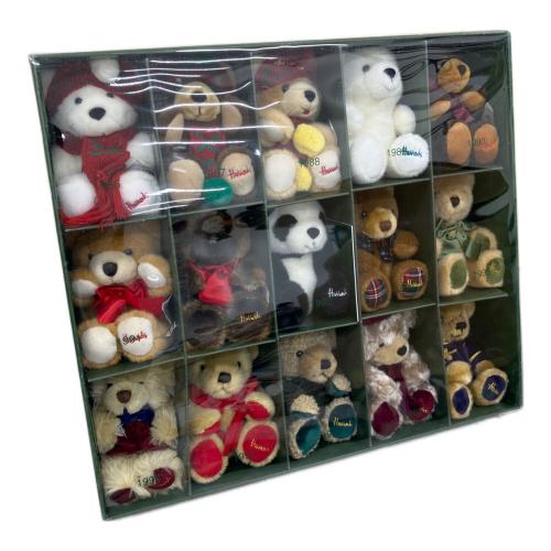 Harrods (ハロッズ) イヤーベア 15周年 ヌイグルミセット｜トレファク