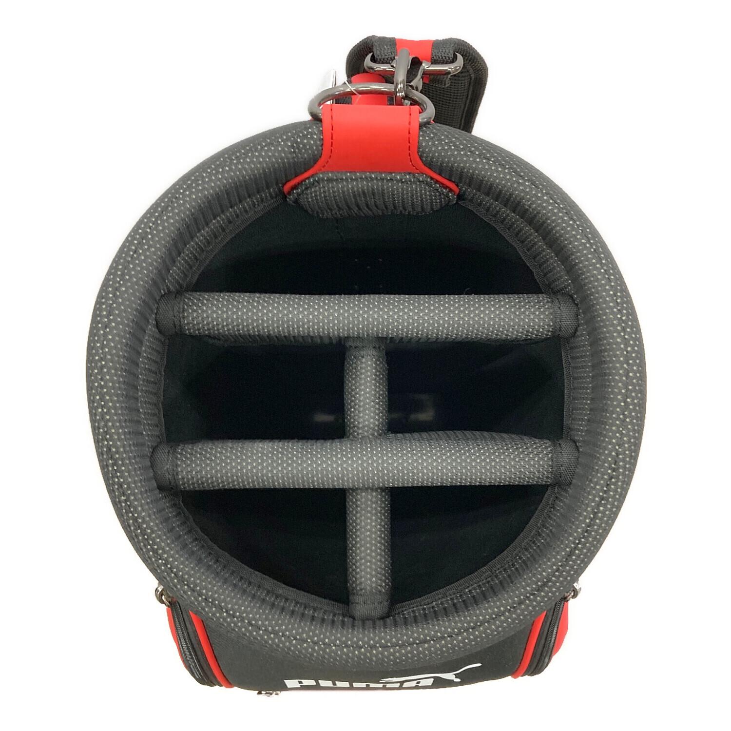 新品フードあり⭐︎PUMA ⭐︎キャディバッグ ネイビー/レッド PUMA