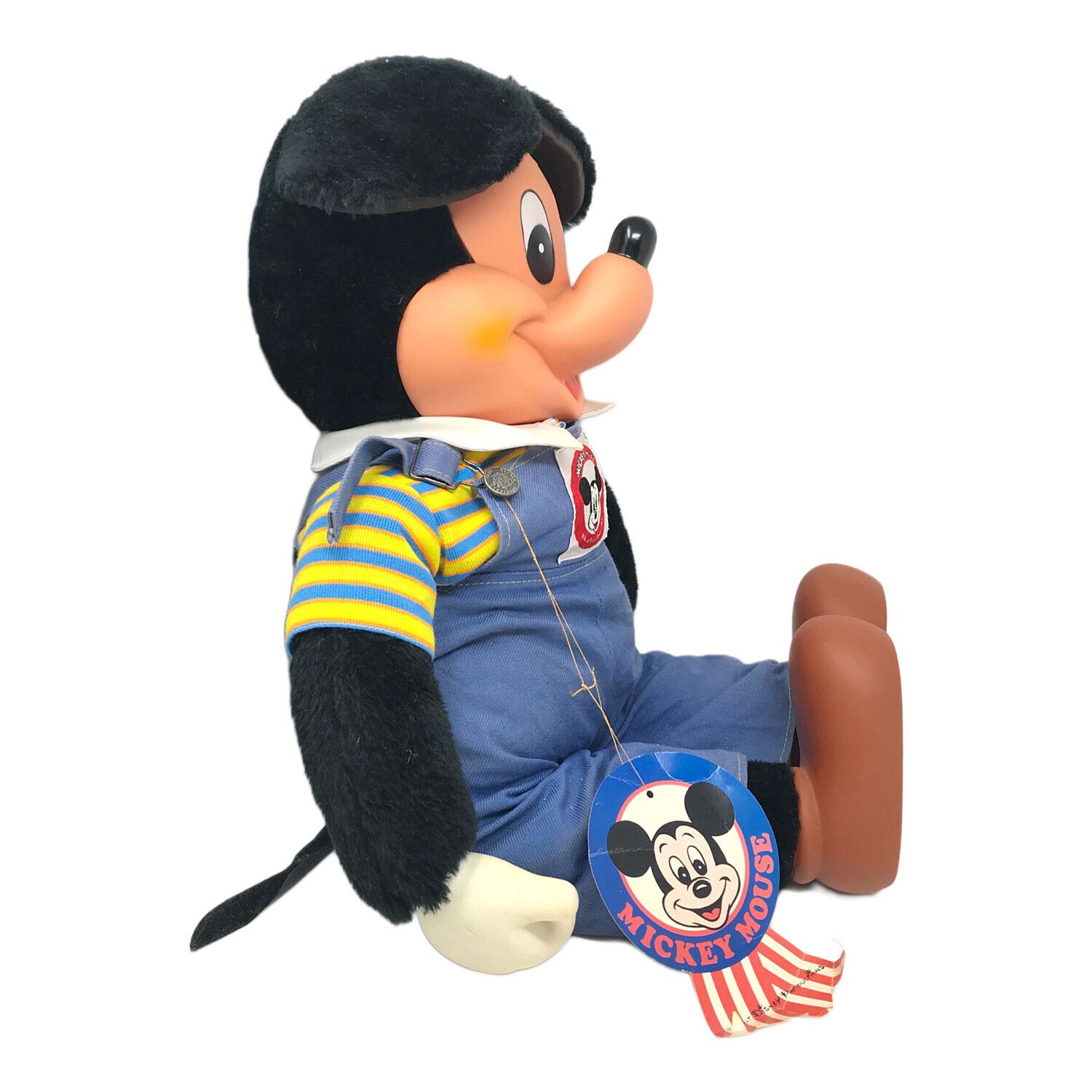 ミッキーマウス ぬいぐるみ ヤングエポック ソフビ レトロホビー