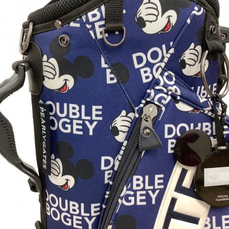 PEARLY GATES (パーリーゲイツ) キャディバッグ ブルー セルフスタンド