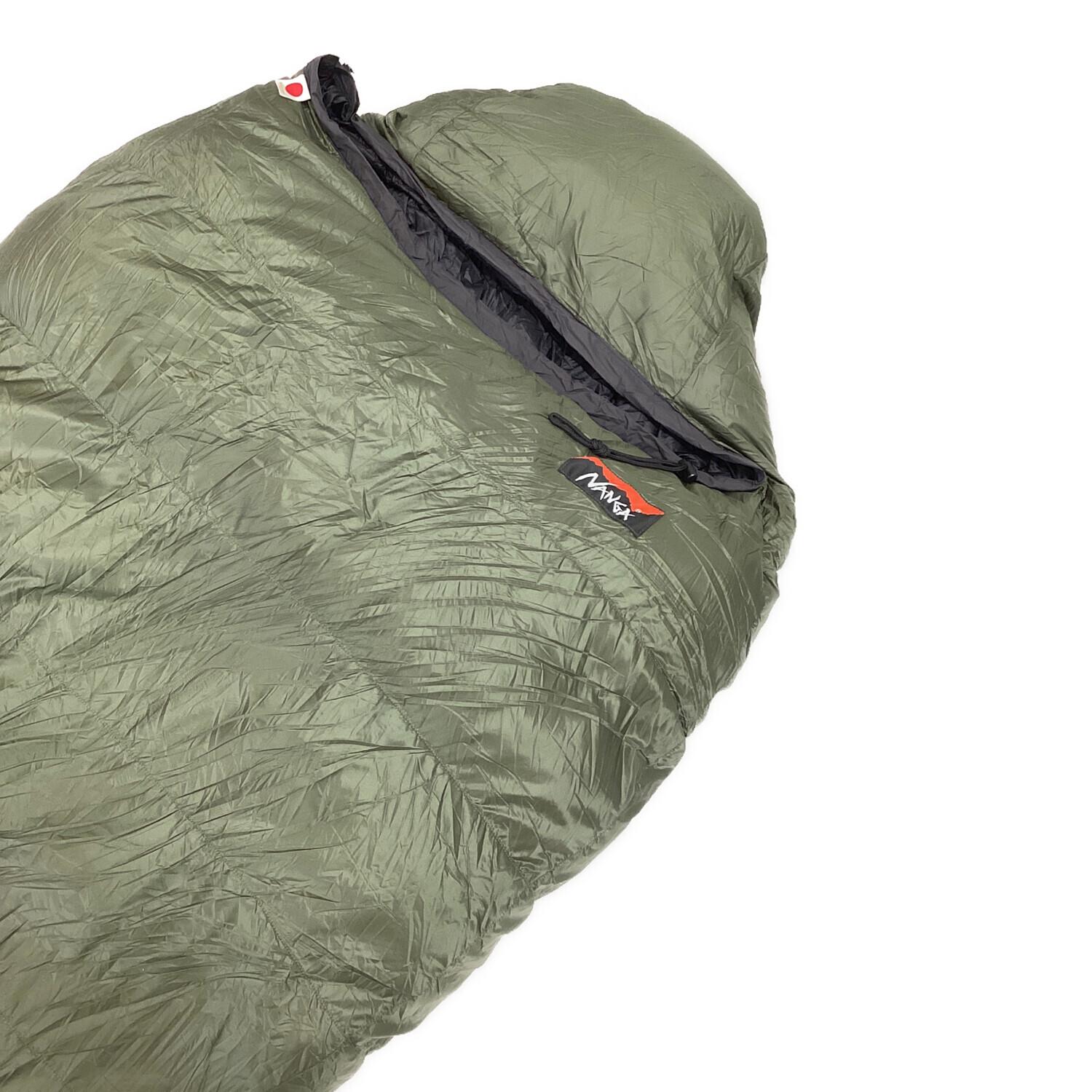 NANGA ✖️3ten フード付き寝袋 オリーブ色 NANGA ✖️3ten フード付き