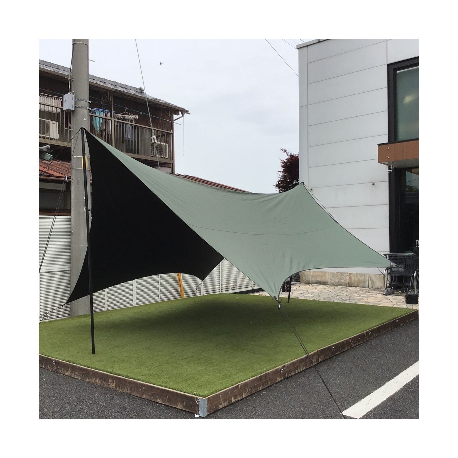 Mac outdoor】マックワン ヘキサタープL アームドグリーン 【公式通販】