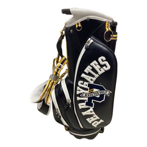 希少】PEARLY GATES キャディバッグ イエロー・ネイビー ゴルフ PEARLY