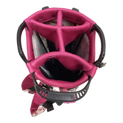 JACK BUNNY (ジャックバニー) キャディバッグ ショッキングピンク