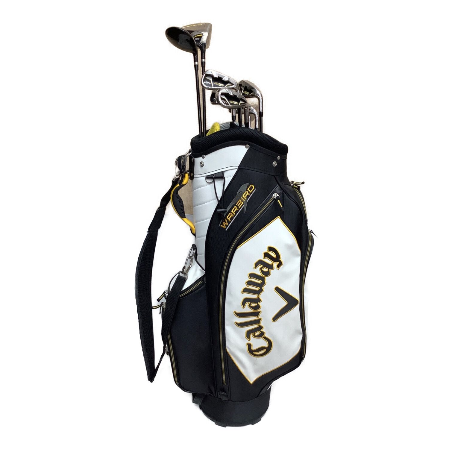 Callaway WARPD キャディバッグ ホワイト/ブラック Callaway WARPD