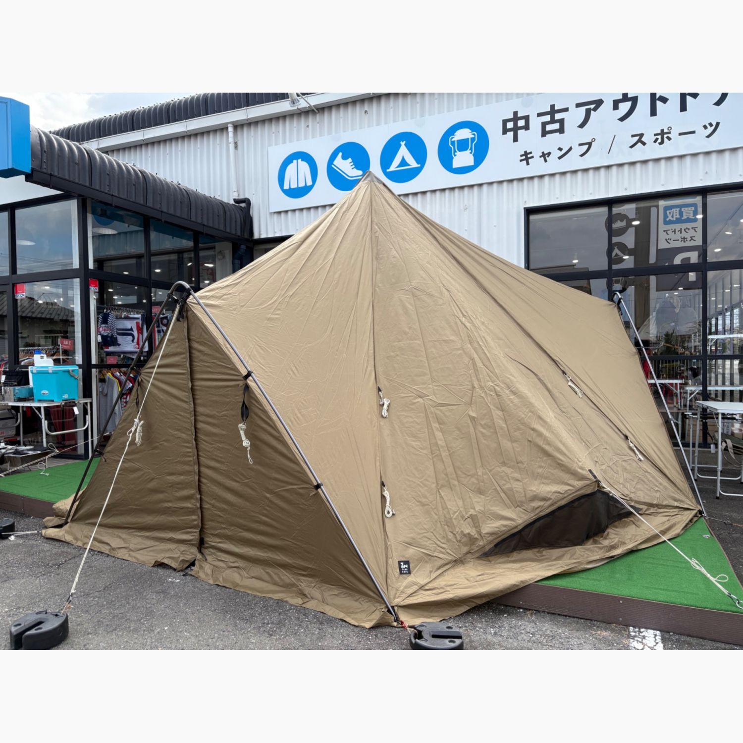 ZANE ARTS (ゼインアーツ) シェルター PS-004 ゼクーL 約540×470×285(h