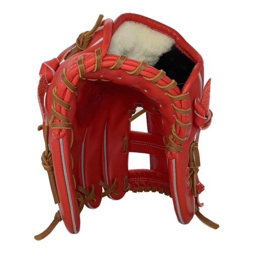 MIZUNO (ミズノ) 硬式グローブ レッド ケース付 Global Elite 鈴木