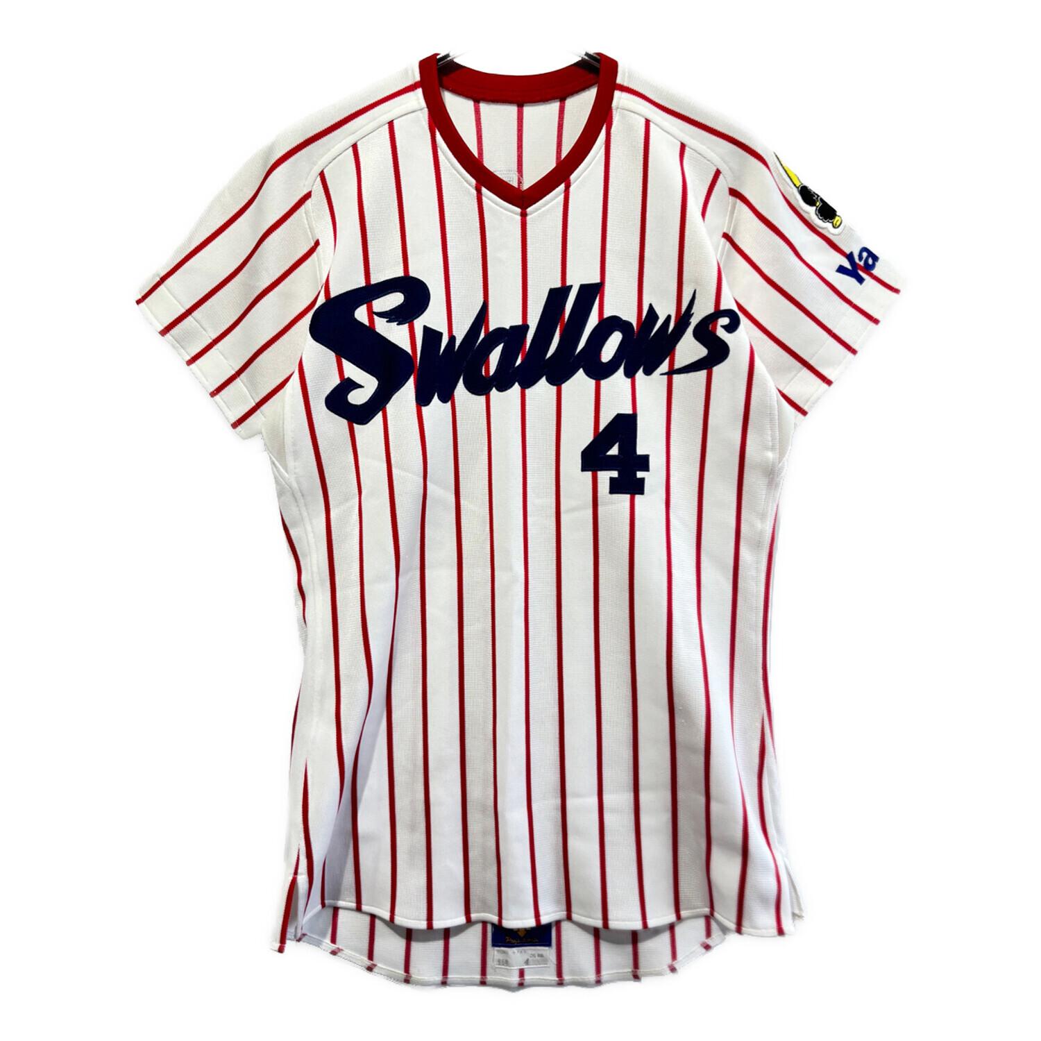 東京ヤクルトスワローズ 苫篠 賢治【4】 ホームユニフォーム 1995年