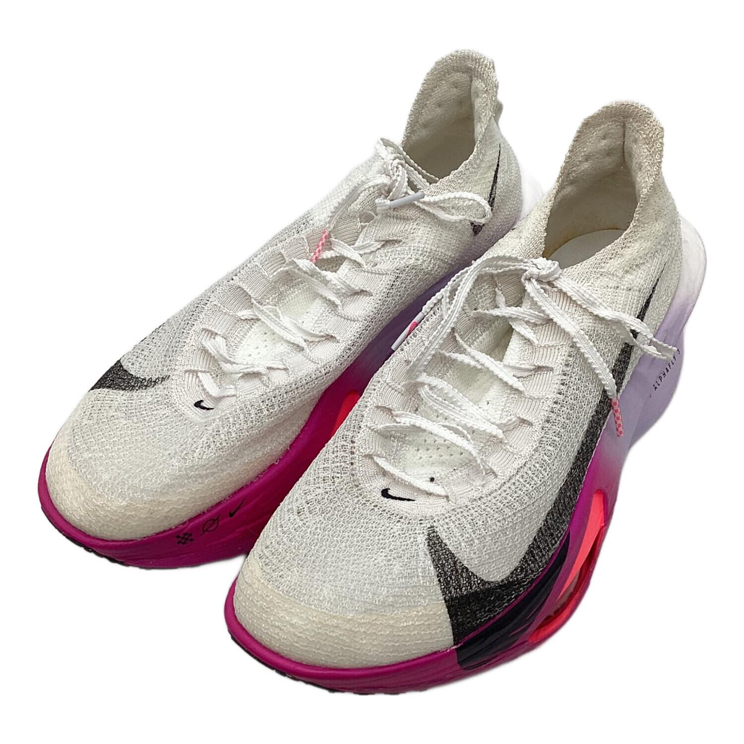 NIKE (ナイキ) ランニングシューズ メンズ SIZE 27cm ホワイト×ピンク