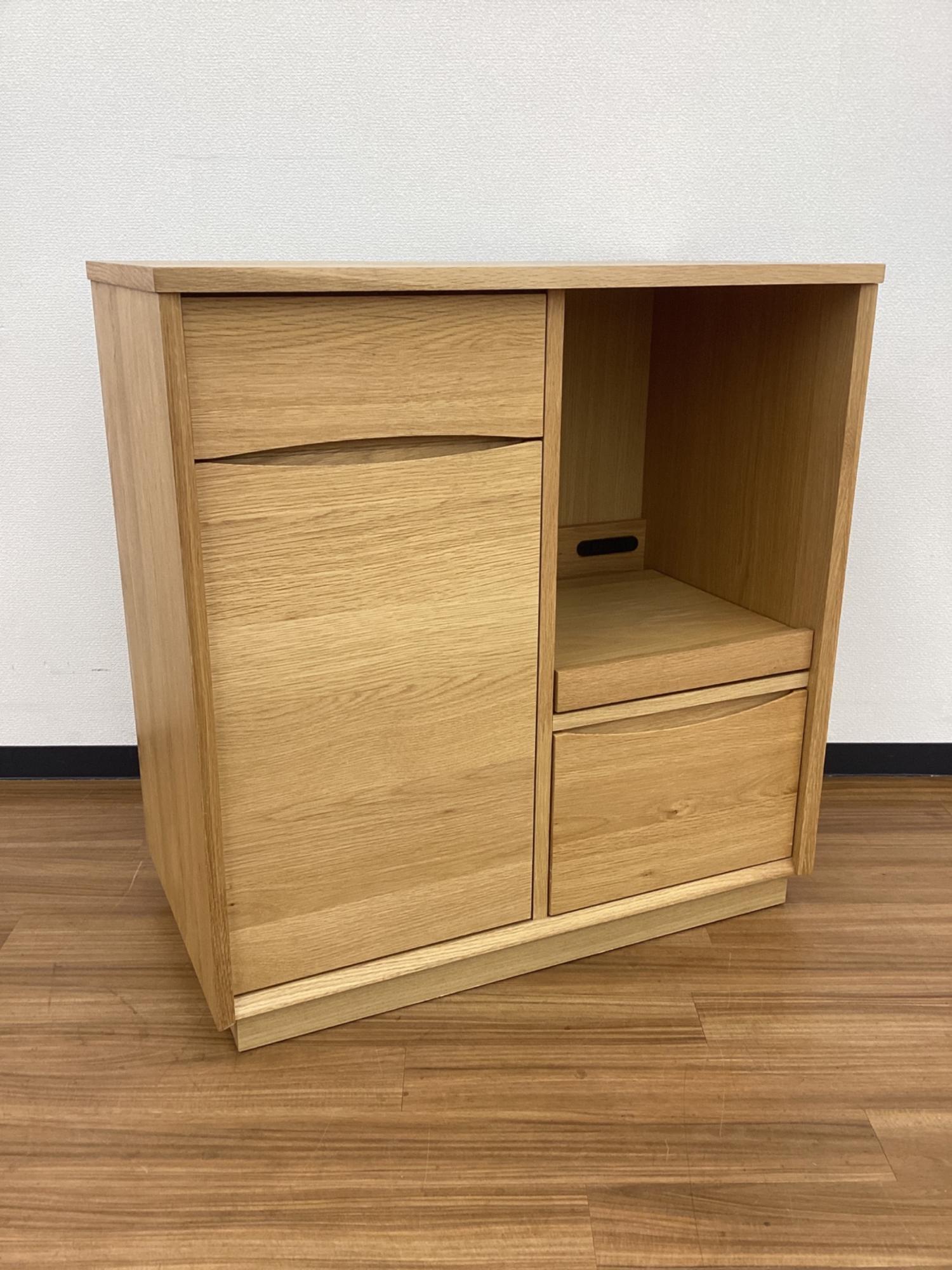 unico (ウニコ) SIGNE キッチンカウンター 廃盤品 オーク突板