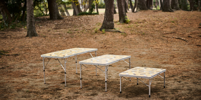 ナチュラルパズルテーブル｜2024 コールマン 新製品 | アウトドア用品