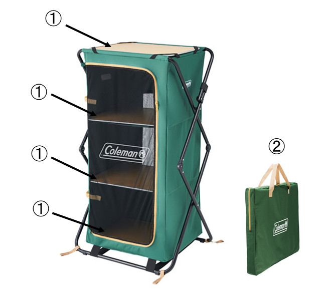 フィールドキャビネット用キャリーケースの通販｜キャンプ用品の