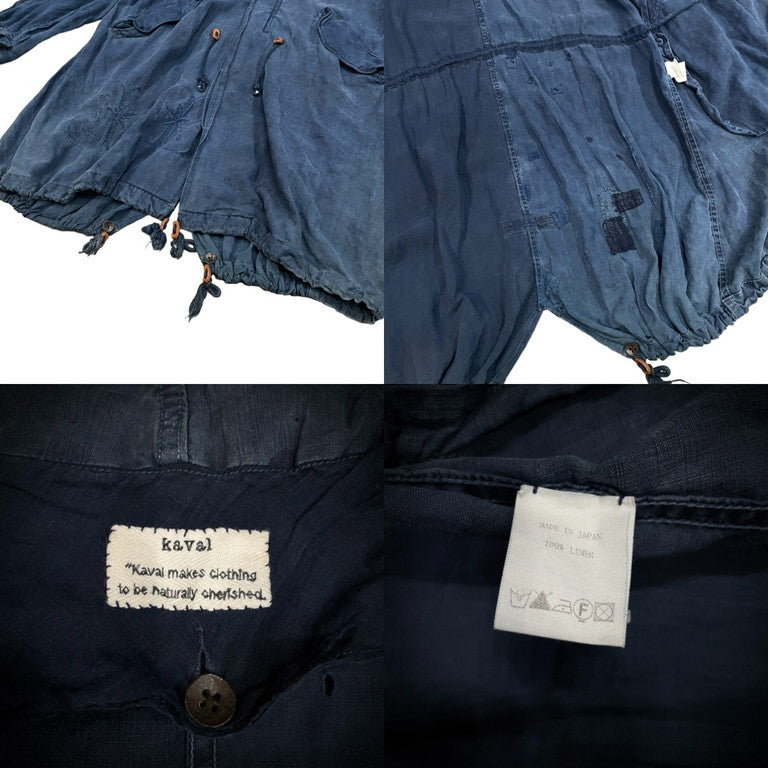 NEXT51｜D.F.L｜kaval Boro fishtail long coat