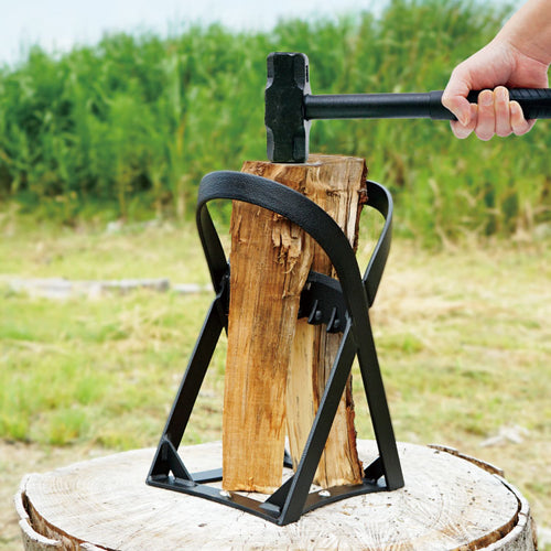 PLOW マキパカ MAKI-PAKA 薪割り台 ウッドチョッパー 投入口約22cm
