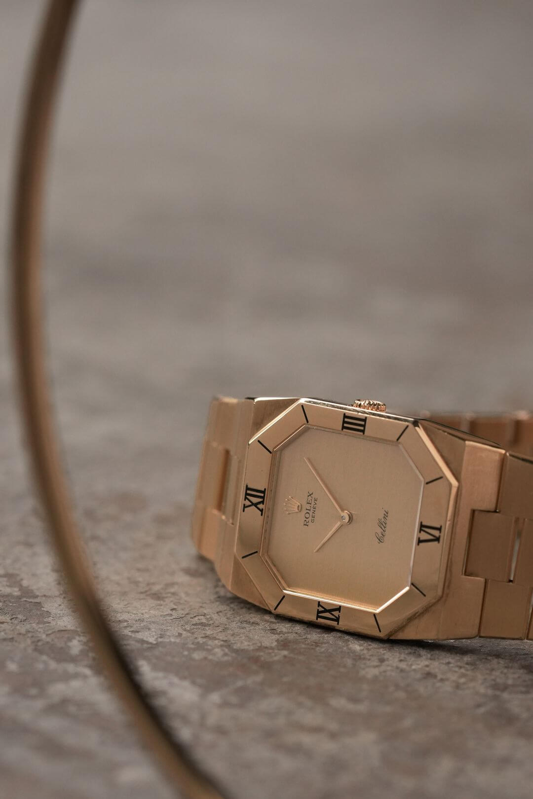 ロレックス/チェリーニ/レクタンギュラーケース/オクタゴンベゼル