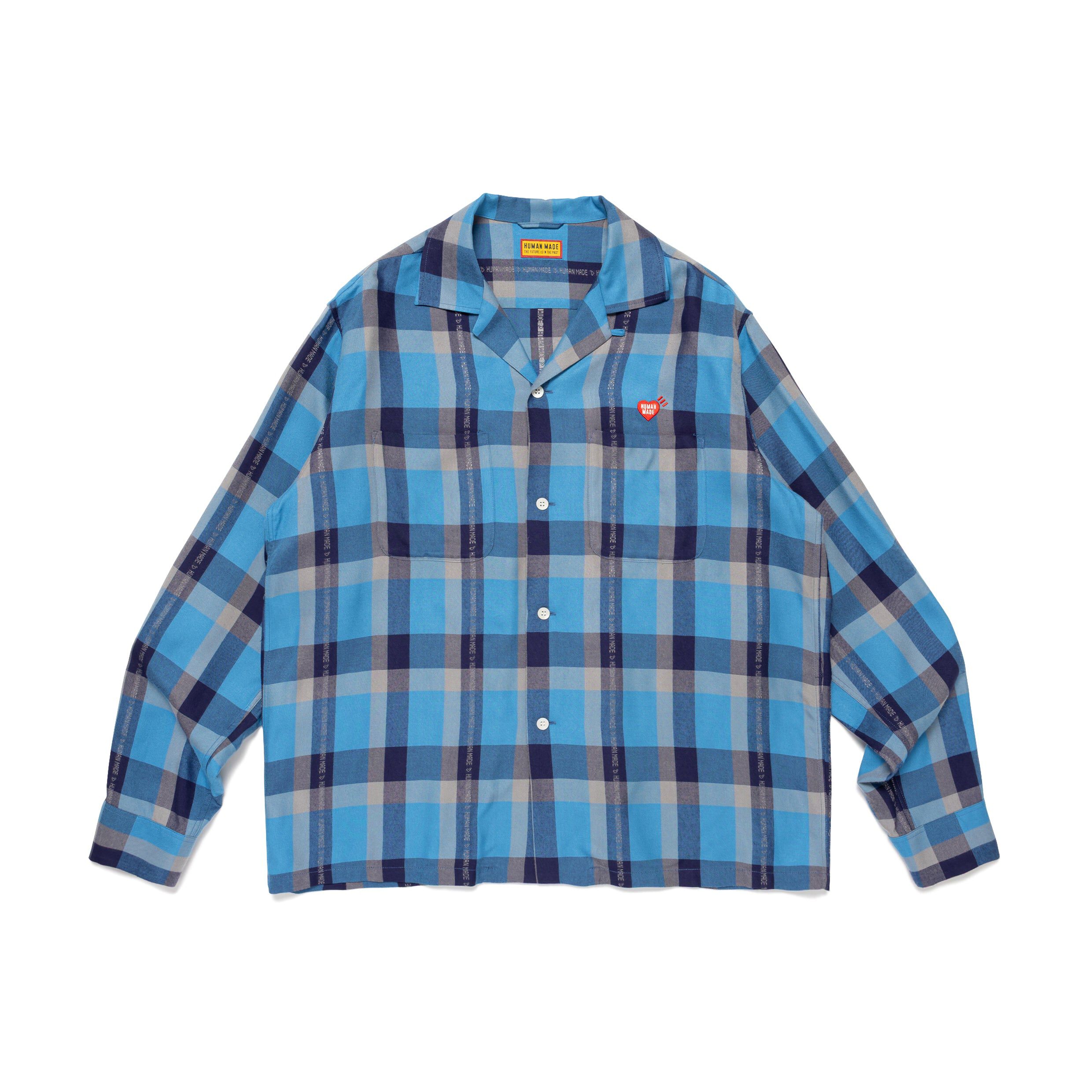 HUMAN MADE OPEN COLLAR CHECK SHIRT – HUMAN MADE Inc.