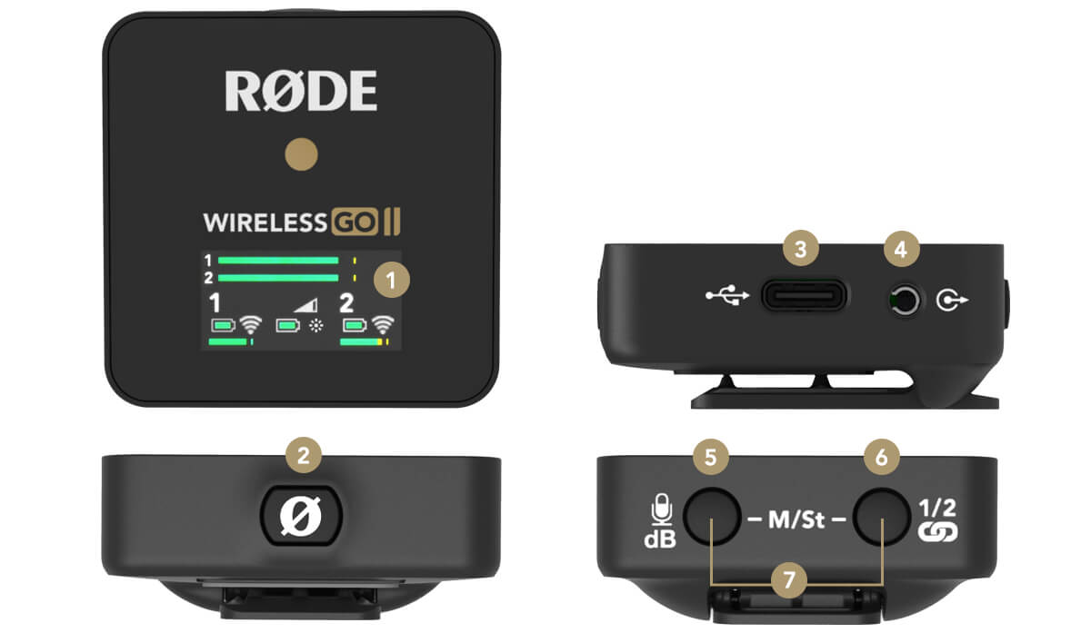 Wireless GO II | USER GUIDE & SUPPORT | RØDE (JP)