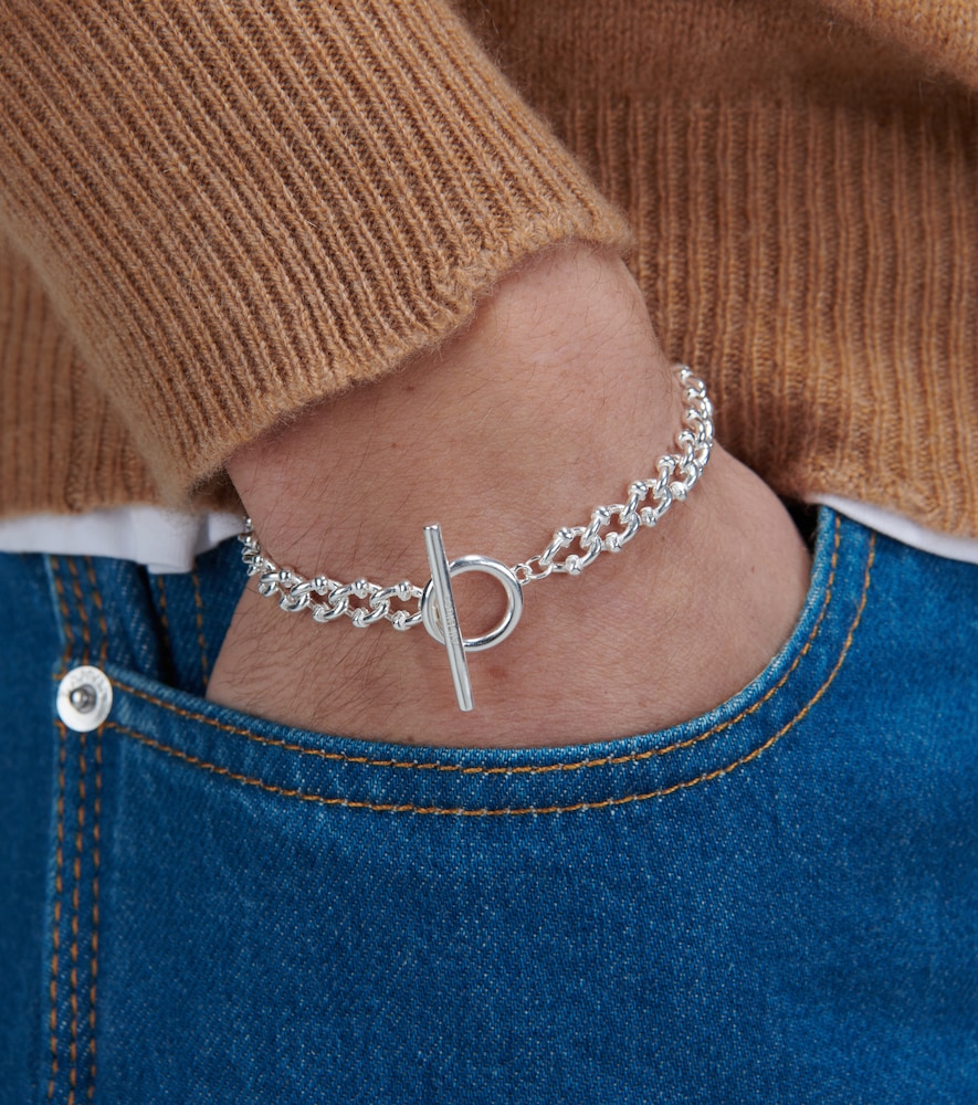 All Blues Dna Sterling Bracelet In Silver - 33% Off | Editorialist