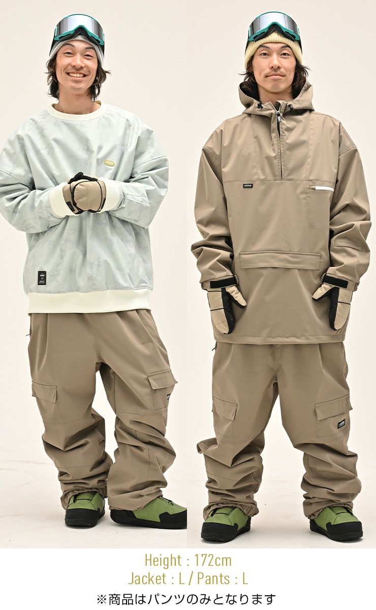 アンセムANTHEM 24-25ジャケットとビブパンツセットLサイズ アンセム