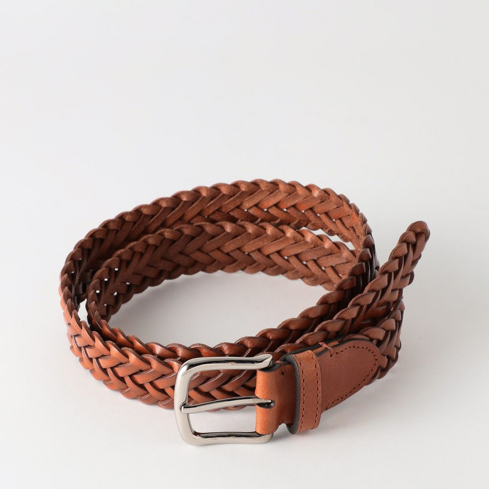 30mm レザーメッシュベルト D.BROWN | ラルコバレーノ公式通販