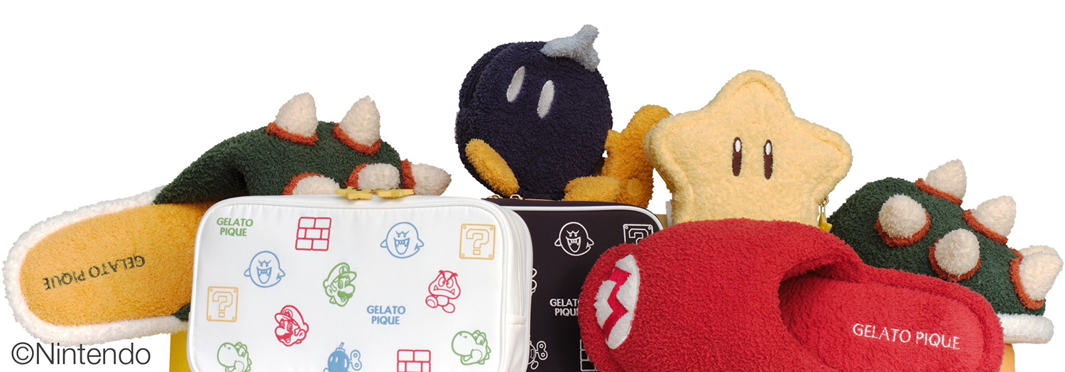 クッパ”初登場！「SUPER MARIO meets GELATO PIQUE」第4弾コレクション