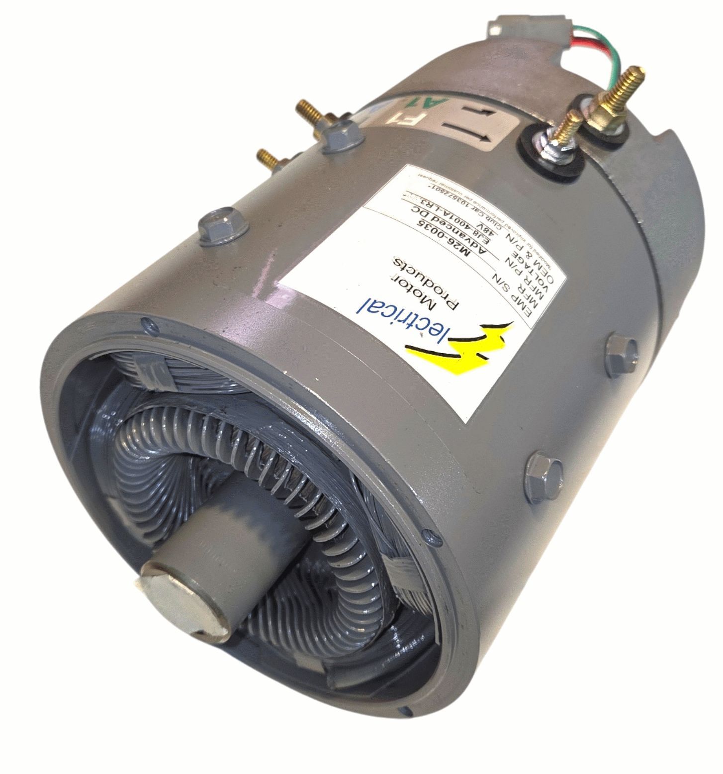 Club Car 36v Series DC, GE Model Number 5BC58JBS6334, CAT No D377