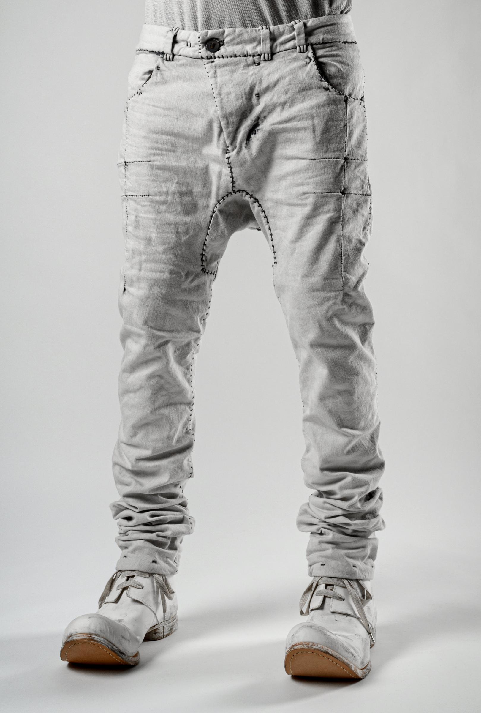 Boris Bidjan Saberi P13 HS TIGHT FIT 16H HAND STITCHED Punk grey