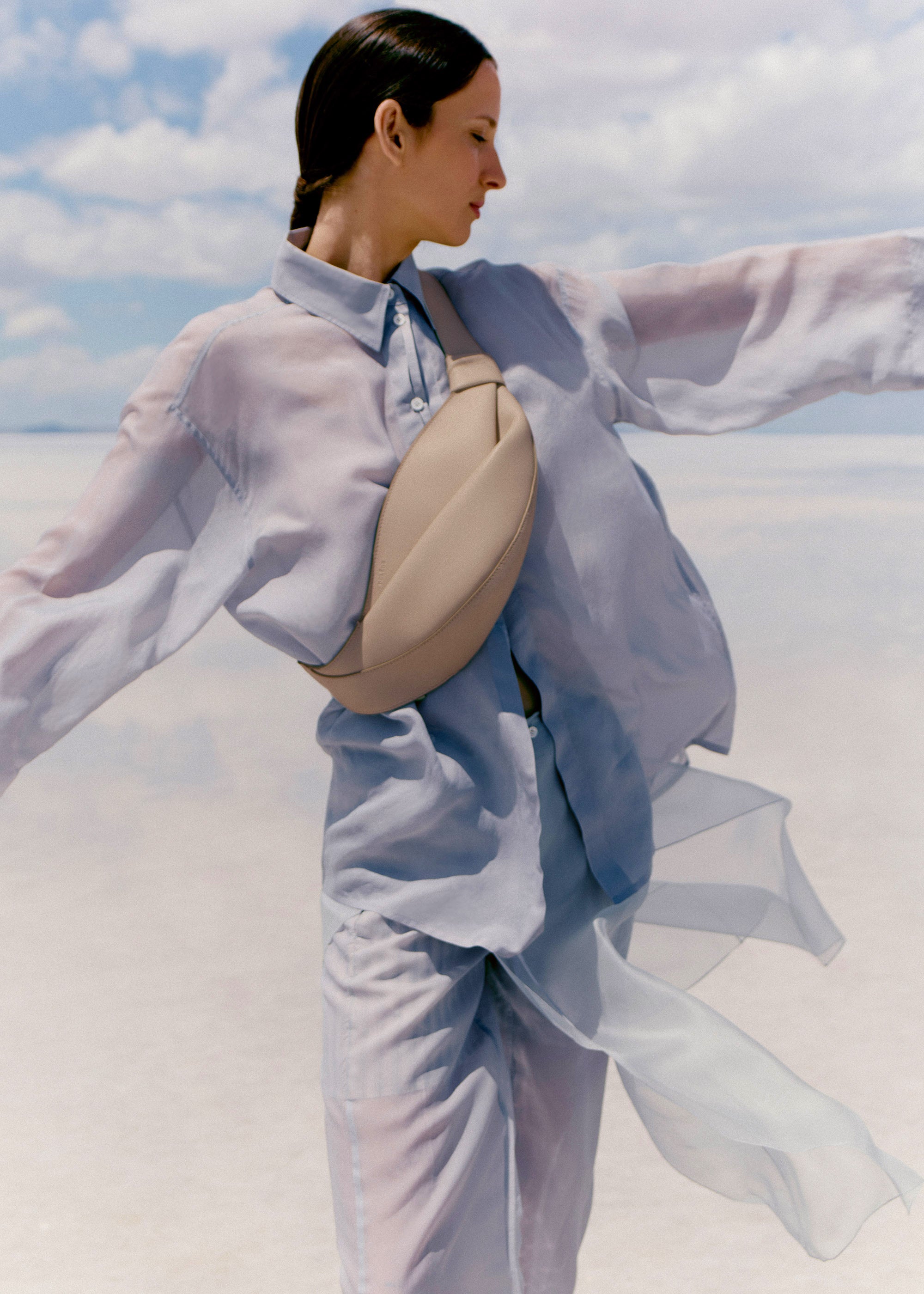 Polène | Bag - Neyu - Smooth Taupe