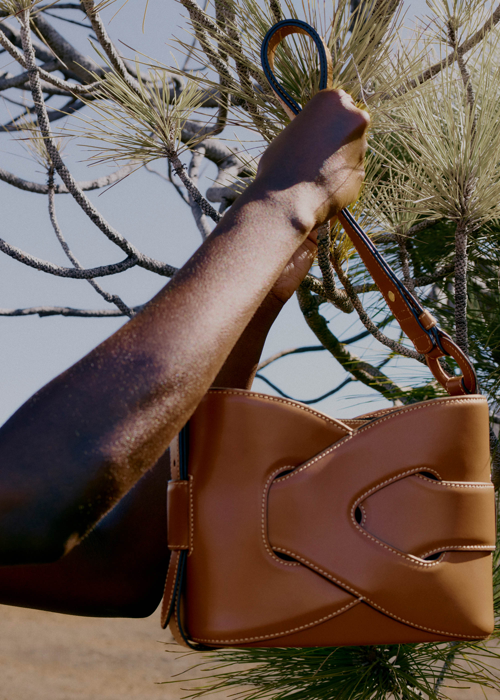 Polène | Bag - Nodde - Smooth Cognac