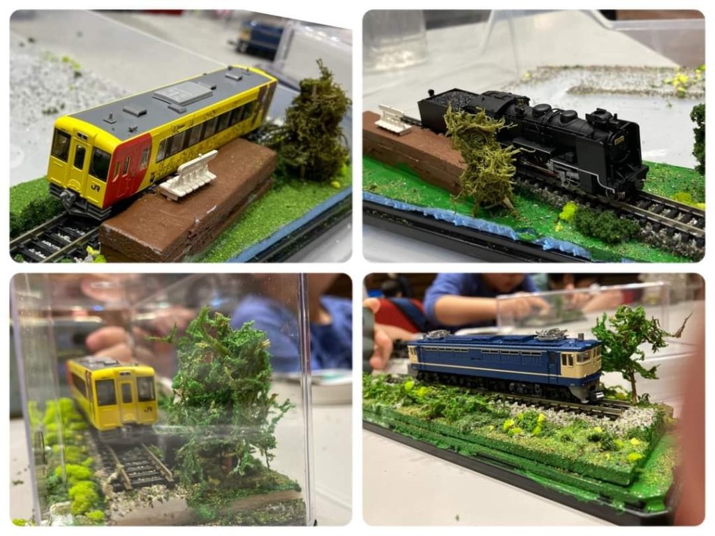 ミニジオラマ制作ワークショップ@尼崎城 ～ 小さな駅の情景をつくろう