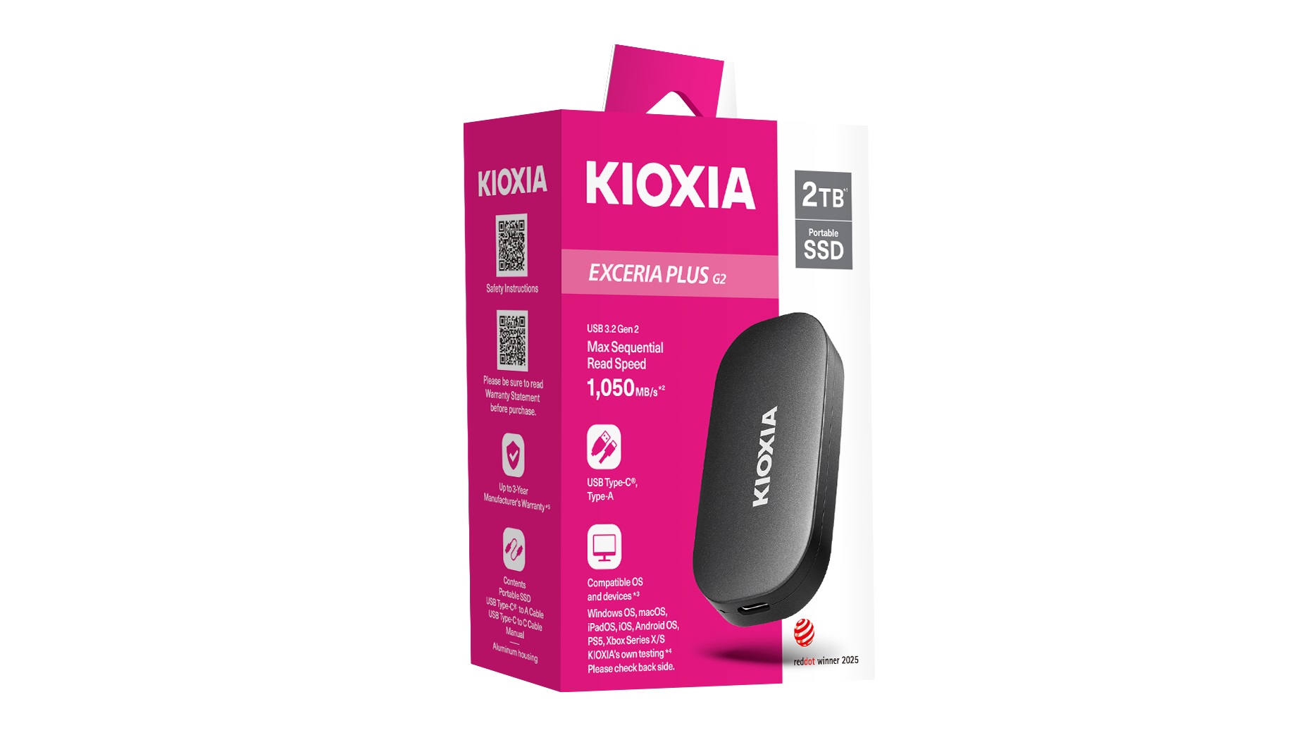 EXCERIA PLUS G2 Portable SSD | KIOXIA - Europe (English)