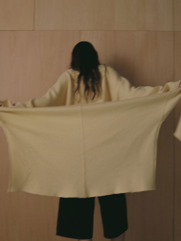 レイヤードニットラップスカート(F GREY): グッズ │ ETRE TOKYO