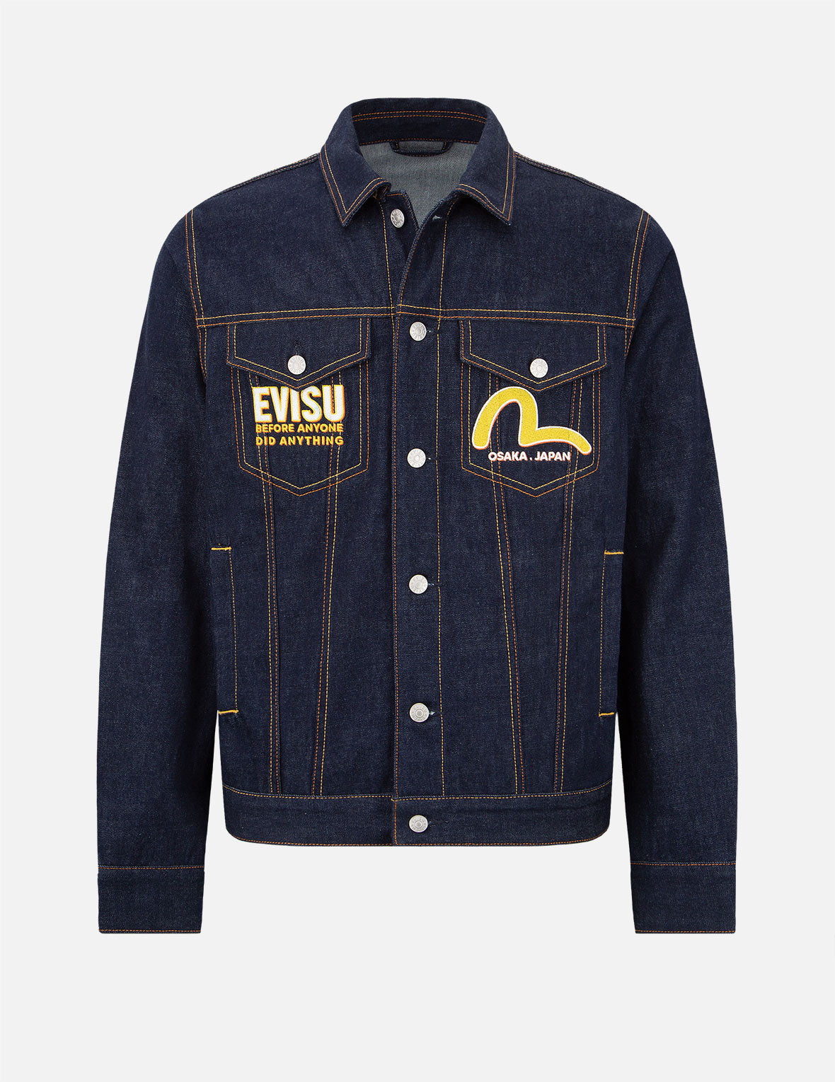 EVISU Squad ダイコックプリント デニムジャケット