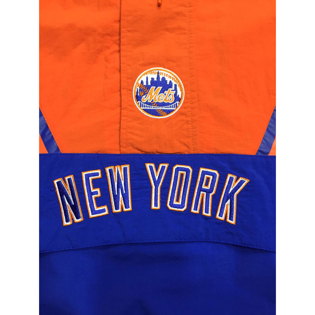 Mitchell & Ness Half Zip Anorak MLB New York Mets – Exclusive
