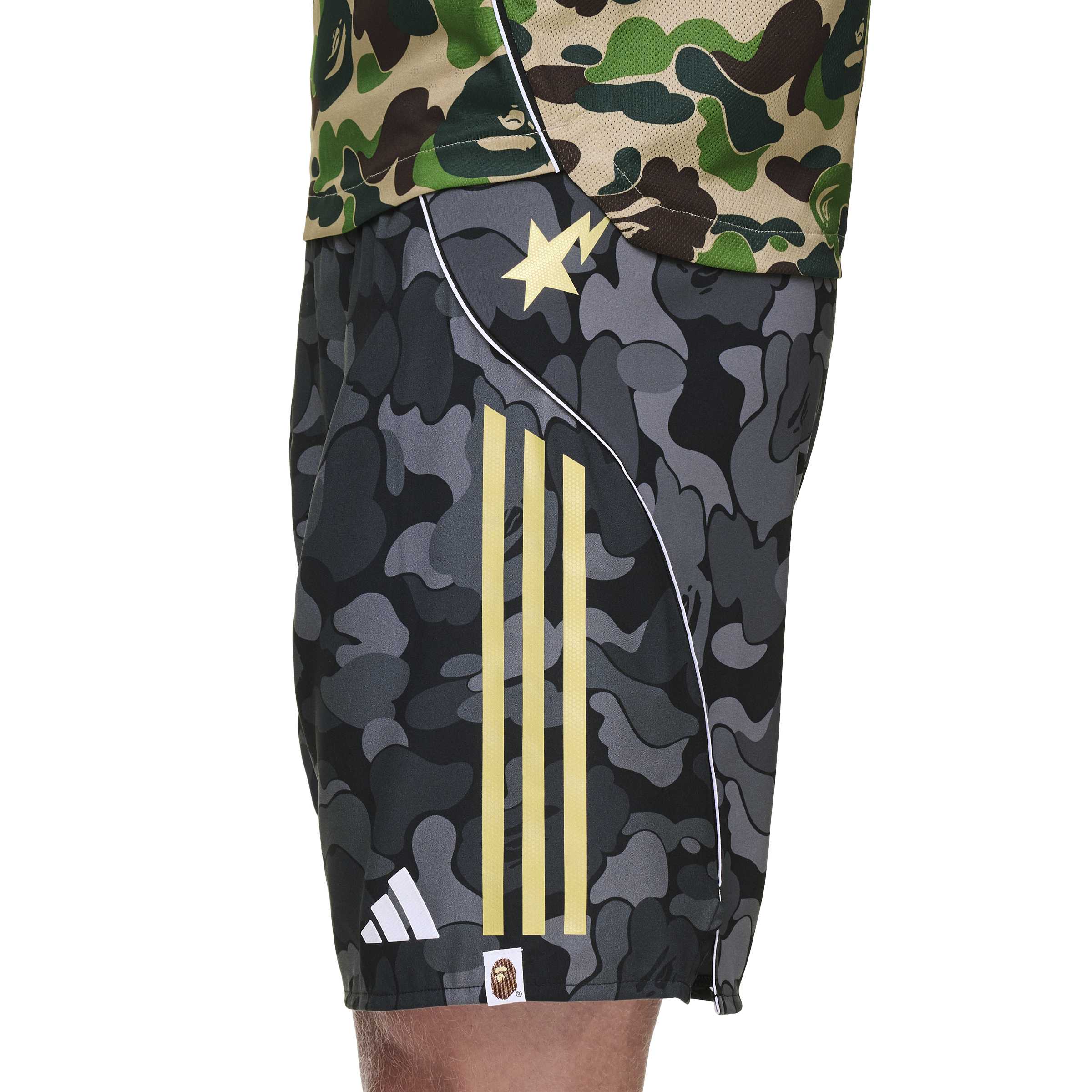 Adidas x Bape Mens FB Shorts – Extra Butter