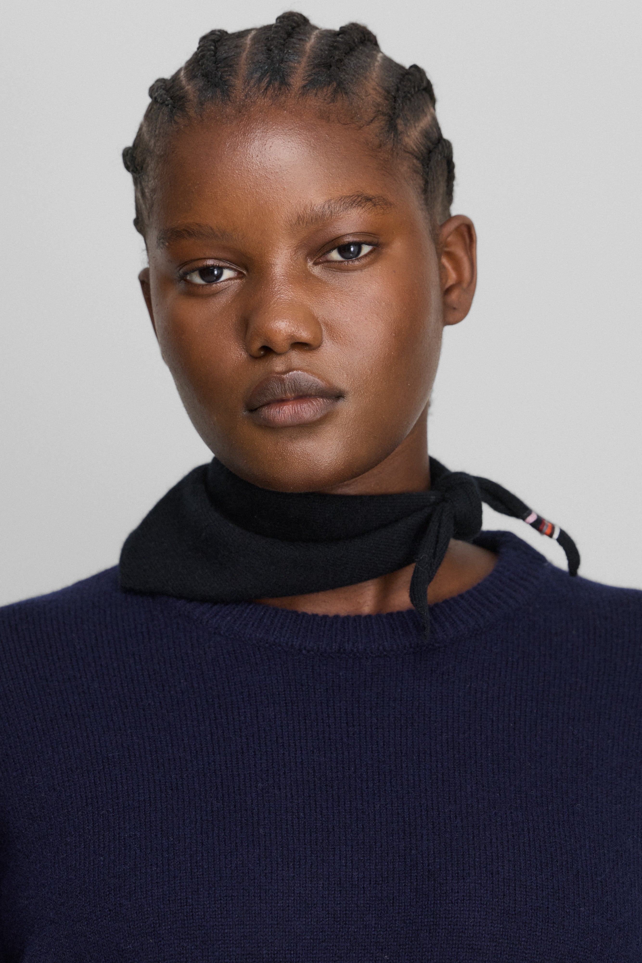 extreme cashmere triangle scarf neck tie – 441 bandanina – extreme