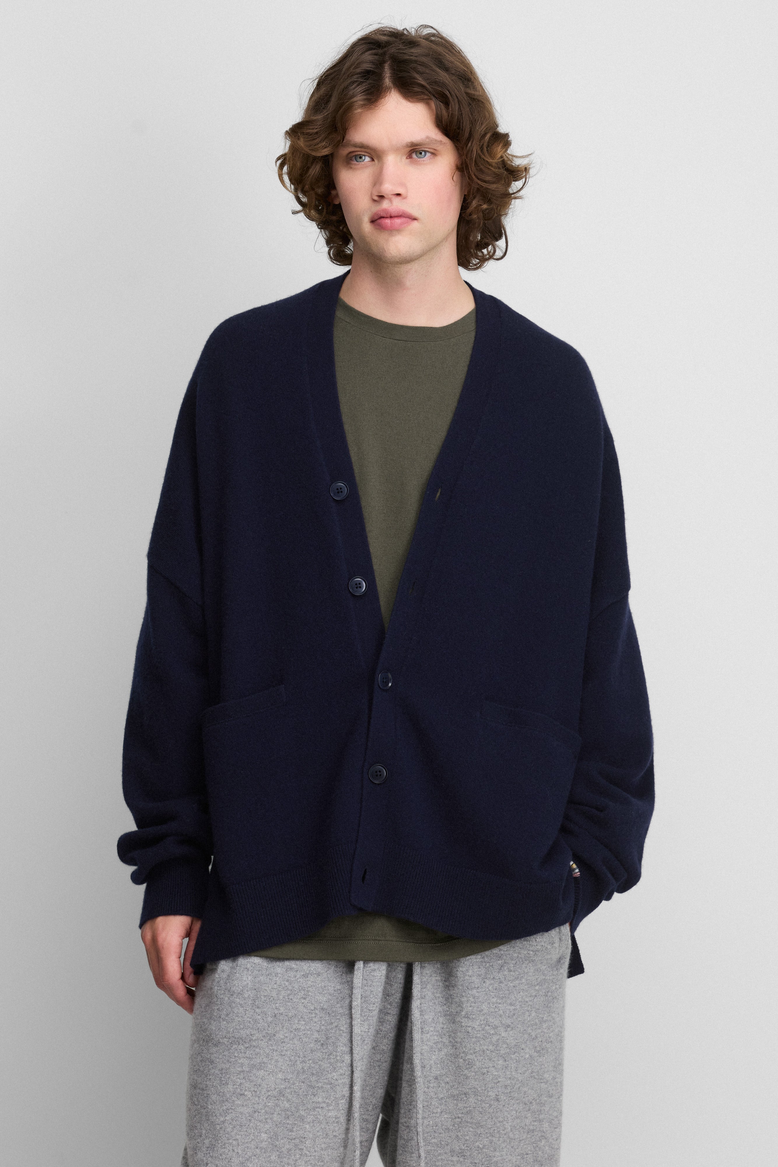 extreme cashmere cardigan buttons oversized – 24 tokio – extreme