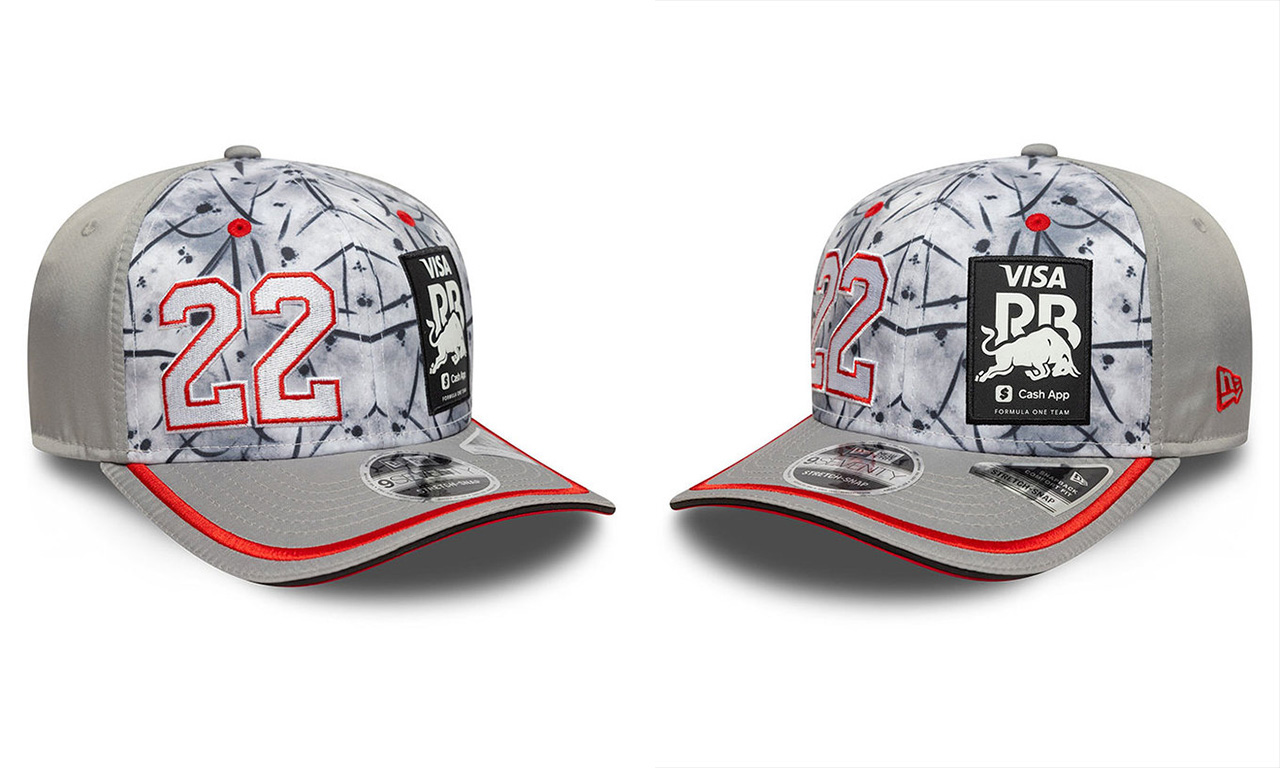 角田裕毅 水墨画をイメージした2025年F1日本GP限定キャップが登場