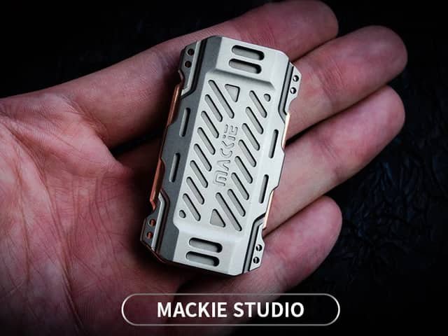 Mackie Cp2 Zirconium/Brassフィジェットトイ スライダー Mackie Cp2