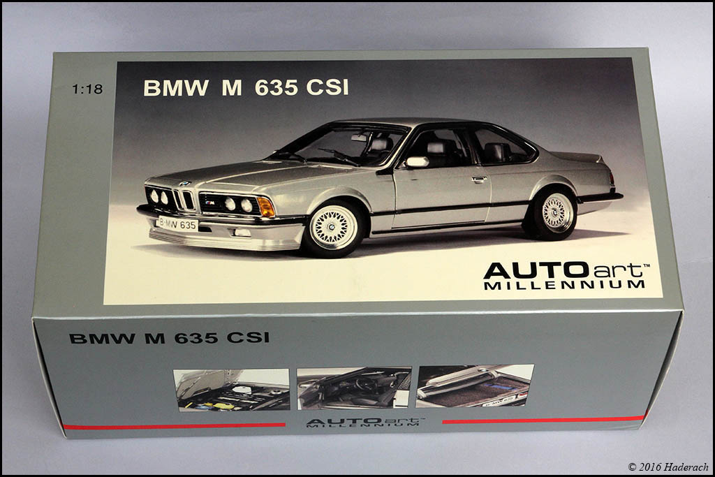1/18 ディーラー特注 AUTOart BMW 635 CSi (E24) 1/18 ディーラー特注